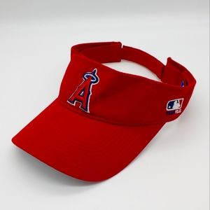 LA Angles MLB Red Adjustable Visor